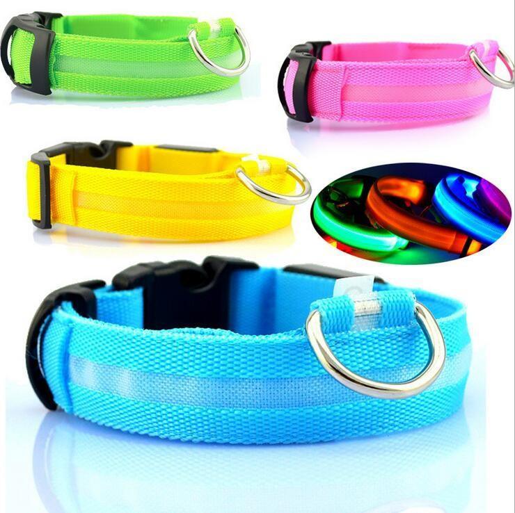 Collier LED de Sécurité pour Chien – Visibilité Nocturne