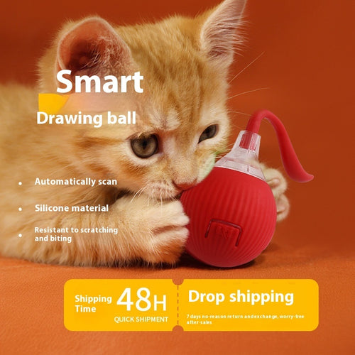 Balle Interactive Super Drive – Jouet Intelligent pour Chat
